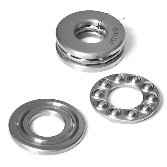 Thrust Ball Bearing 51202 15x32x12mm P0-P4 Precision with ISO9001 Certification for Industrial Machinery