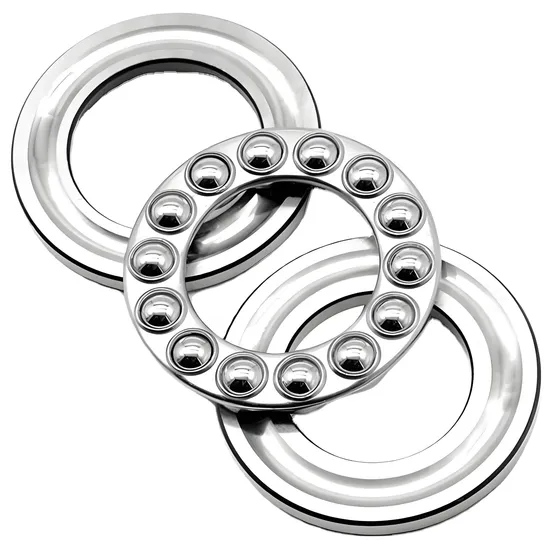 Durable Thrust Ball Bearing 51211 P0-P4 Precision for Industrial Machinery 55x90x25mm