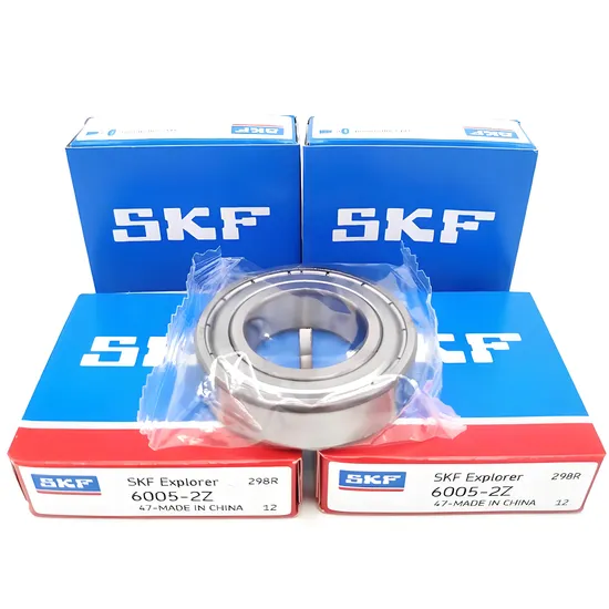 High-Speed Wear-Resistant SKF Deep Groove Ball Bearing 6001 6002 12x28x8mm