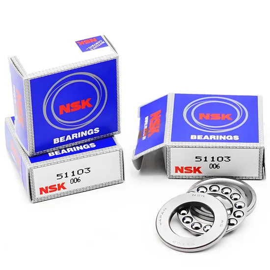 High-Precision NSK Thrust Ball Bearing 51318 51120 for Industrial Machinery with P0-P4 Precision