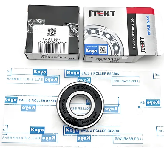 608 Deep Groove Ball Bearing 8x22x7mm Single Row Radial Bearing Steel for Industrial Machinery
