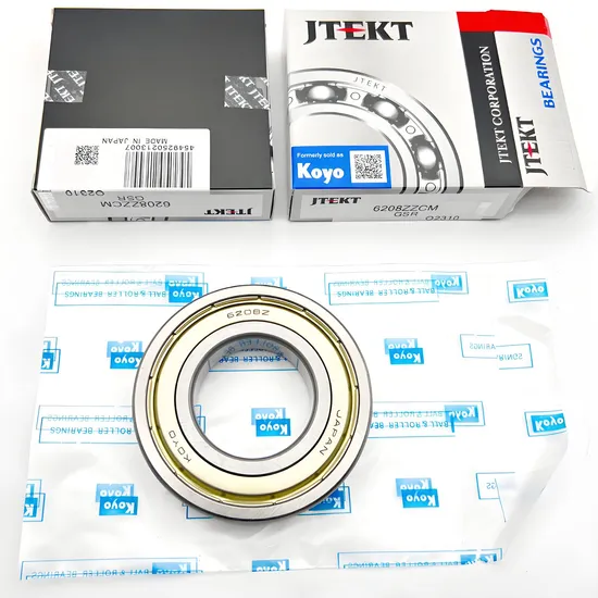 Deep Groove Ball Bearing 6203 6202 6204 ZZ 2RS for Electric Fan P0-P4 Precision