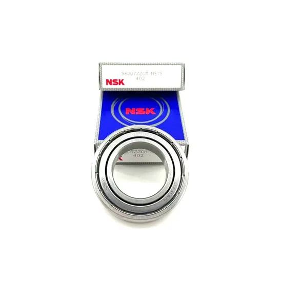 Mixing Machinery Low Friction NSK 6007 Deep Groove Ball Bearing 35x62x14mm
