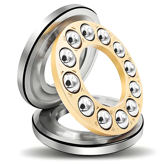 Low Speed Reducer Thrust Ball Bearing 51408 51109 P0-P4 Precision for Industrial Machinery