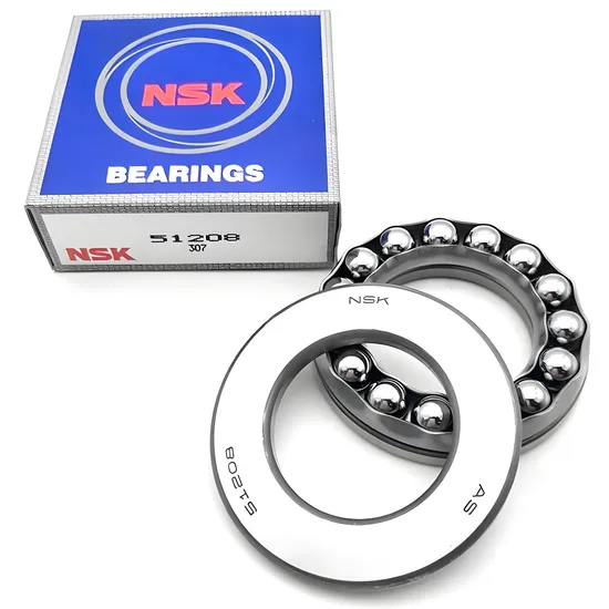 High-Precision NSK 51118 51218 Thrust Ball Bearing for Industrial Machinery 90x120x22mm
