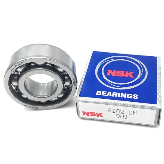 NSK 6201 Deep Groove Ball Bearing 12x32x10mm P0-P4 Precision Z2V2 Vibration for Industrial Machinery