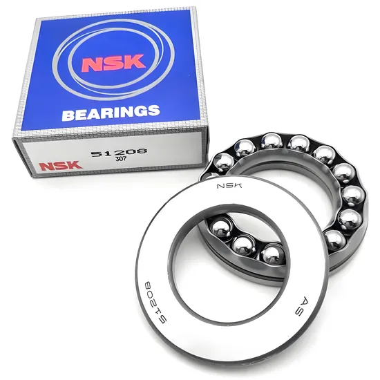 High-Precision NSK Thrust Ball Bearing 51313 51413 for OEM ODM Industrial Machinery with P0-P4 Precision