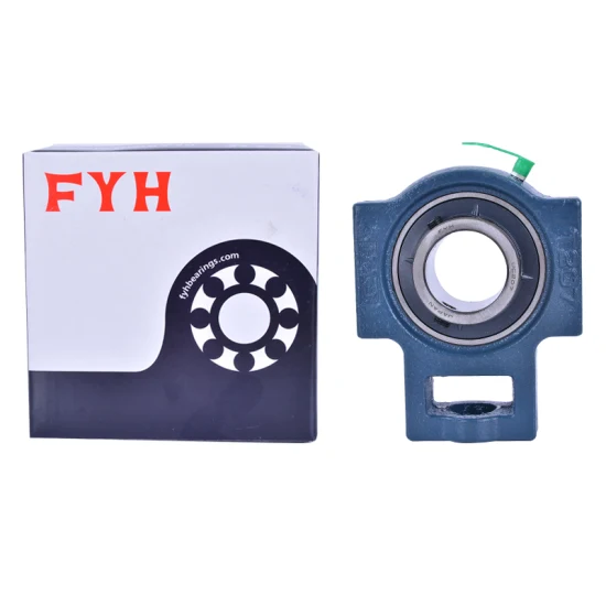 Pillow Block Ball Bearing with Cast Iron Housing High Load Deep Groove Insert Bearing Unit UC203
