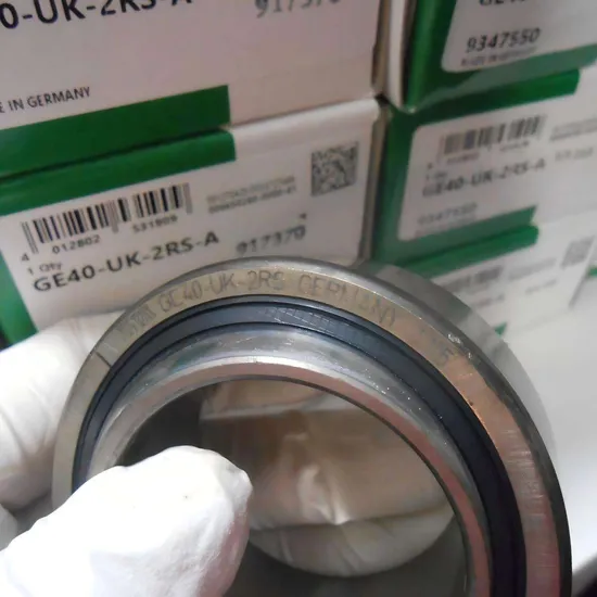 GE50-FO-2RS-E 8X22X7mm Deep Groove Ball Bearing P2 Precision 2RS Seals for Industrial Machinery