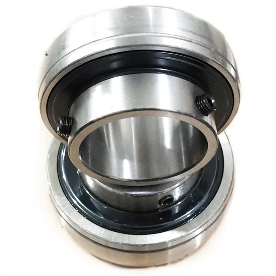 UC205 Insert Bearing High Load Deep Groove Raceway with P0-P4 Precision for Industrial Machinery