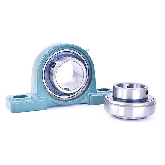 UC204-207 Pillow Block Insert Bearing for Agricultural Machinery High Load Capacity