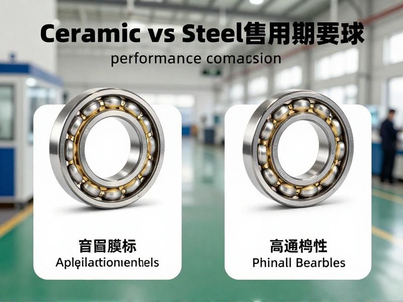 Ceramic bearings China manufacturer application thresholds Ceramic vs steel bearing performance comparison