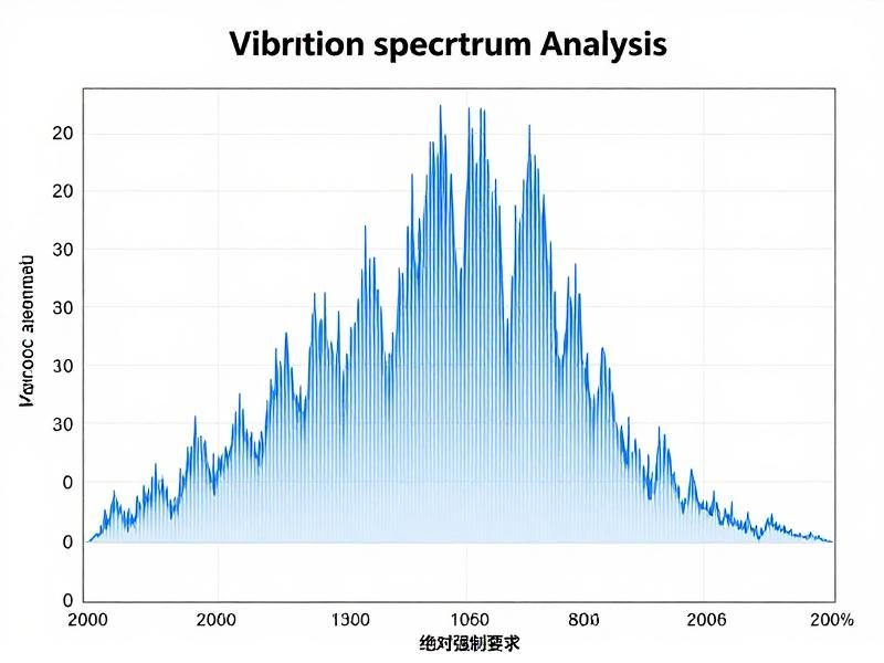 Vibration spectrum analysis chart