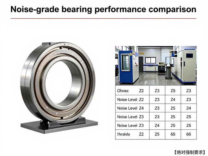 Noise-grade bearing performance comparison