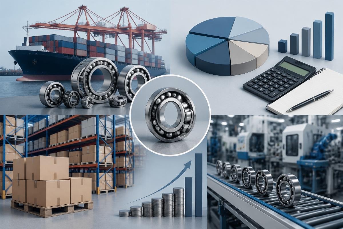 Bearing import profit margin calculation guide Bearing import cost structure breakdown and ROI calculation reference