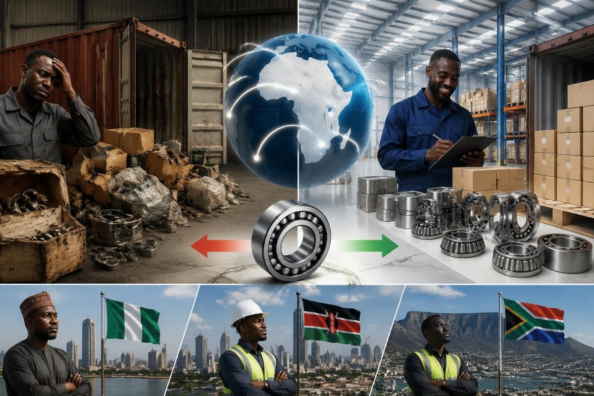 Comparison of traditional vs optimized sourcing outcomes for African bearing buyers