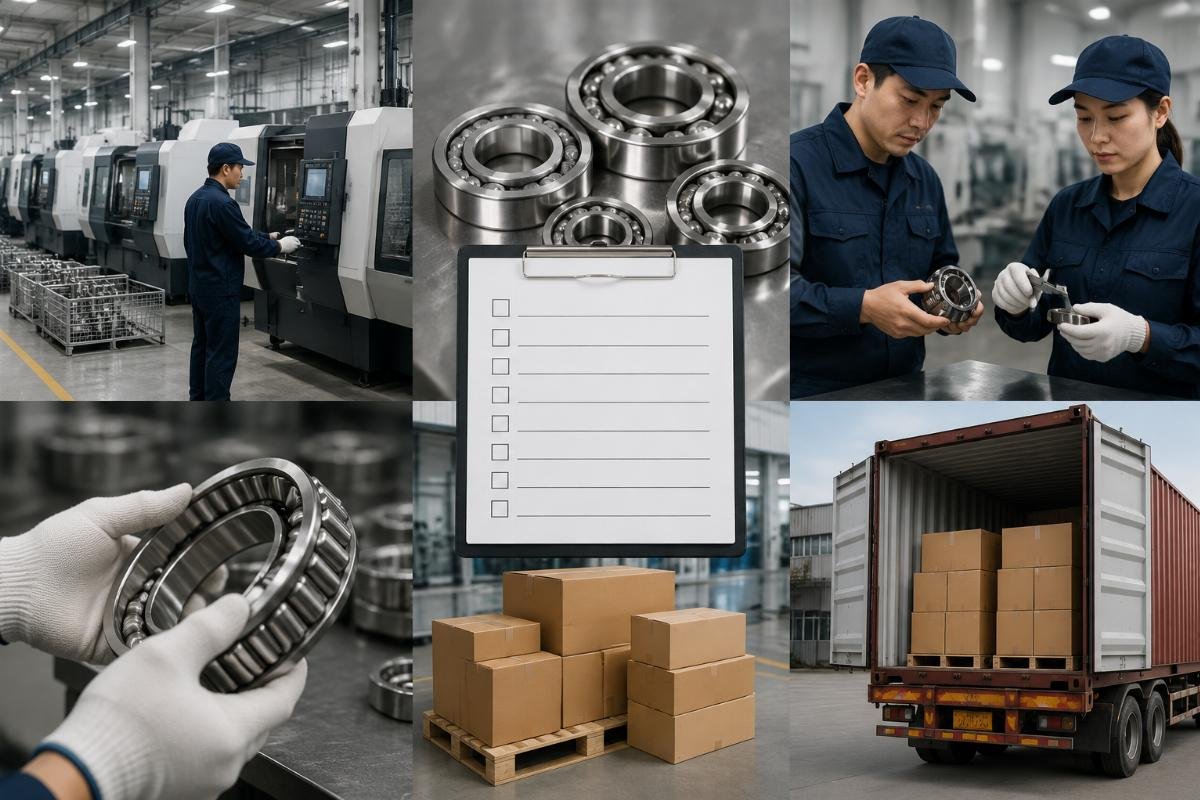 Vetting checklist for qualified Chinese bearing suppliers for African markets