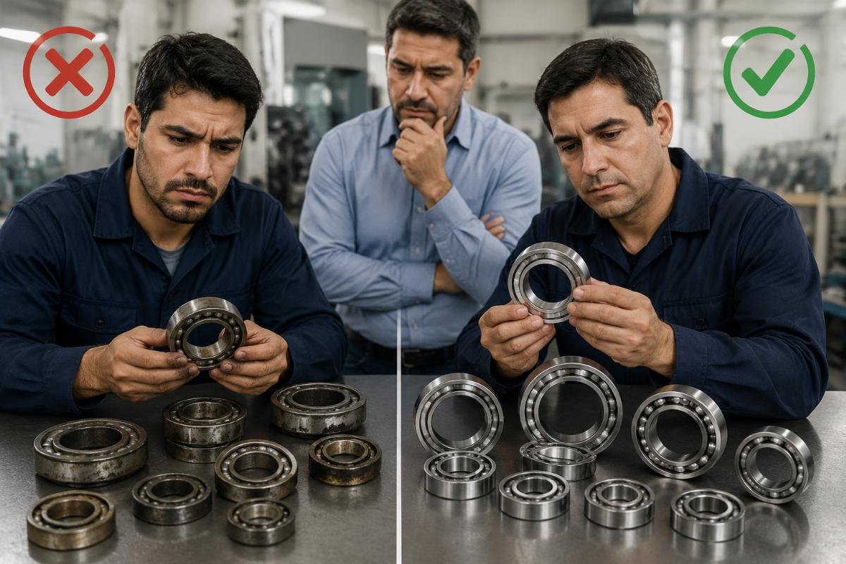 Sourcing mistake comparison for Latin American bearing buyers