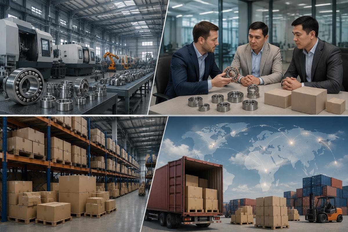 Flexible order model for Central Asian distributors Tiered bearing order structure for traders