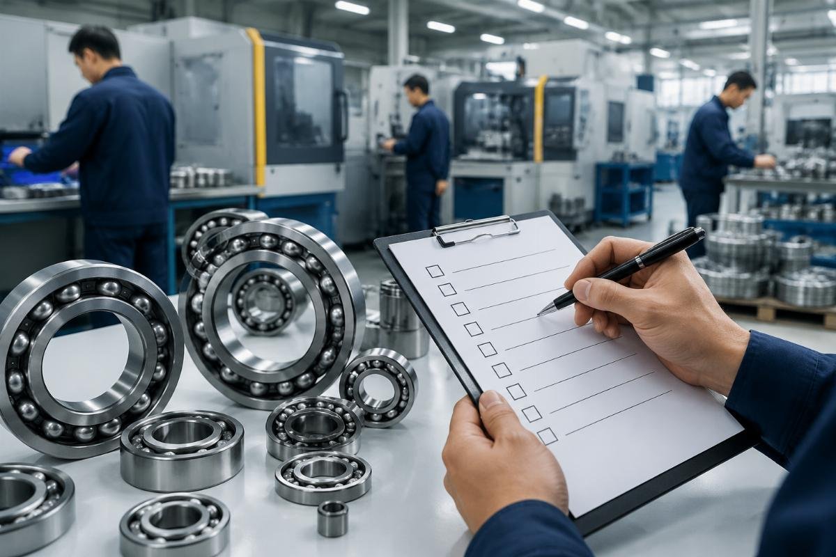 how to vet reliable China bearing suppliers Bearing supplier evaluation checklist