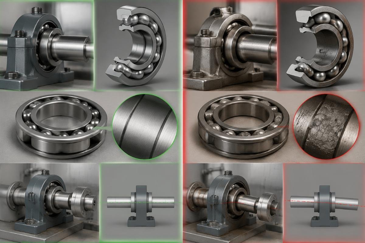Bearing Failure Analysis Comparison