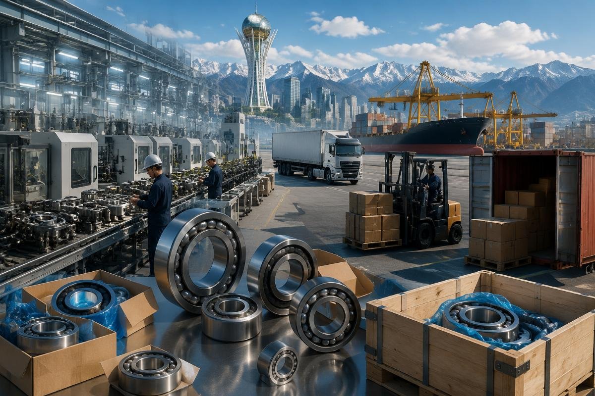 Kazakhstan heavy industry bearing supply Bearing supply chain for Central Asian heavy industry