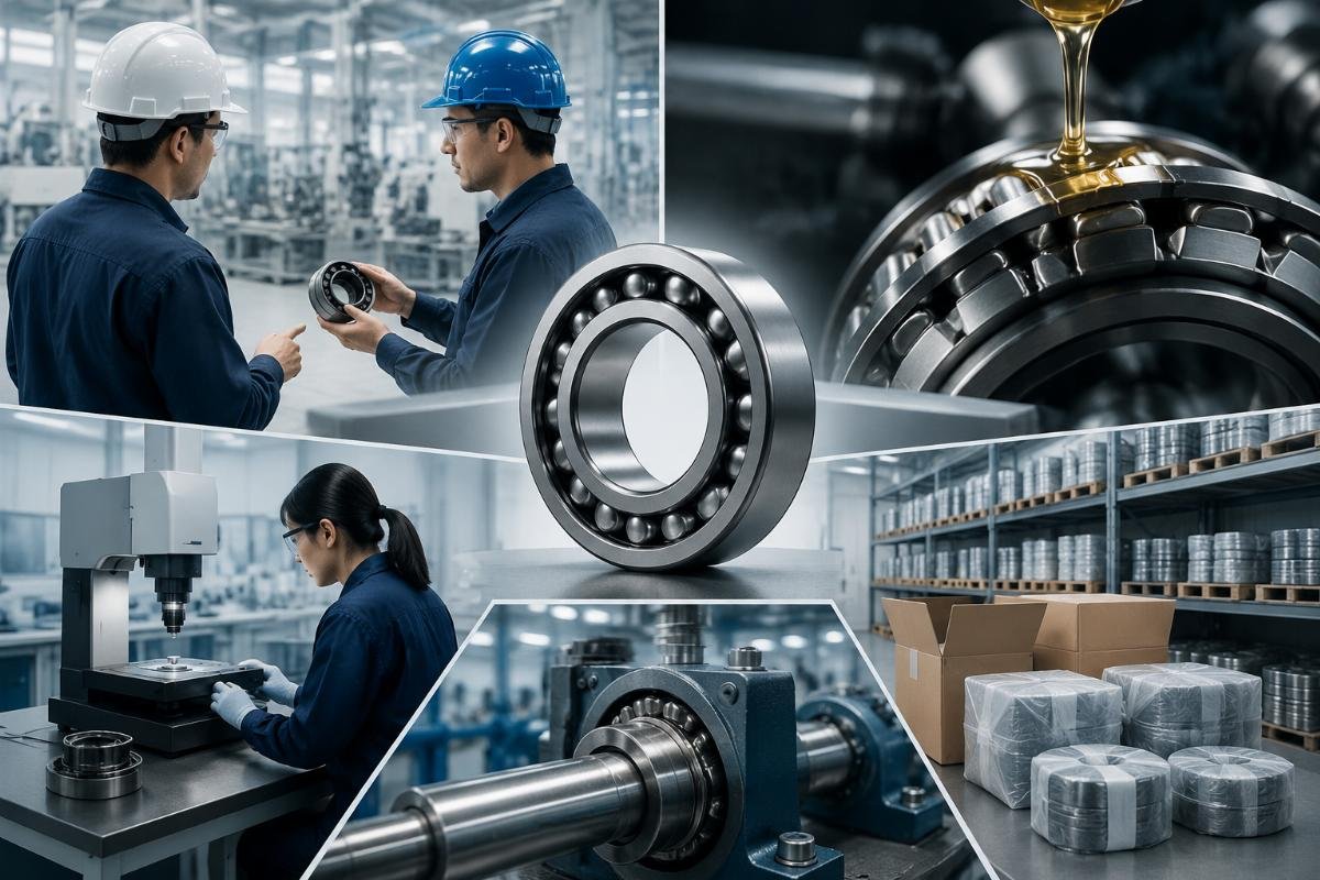 Key supplier capabilities that impact lubrication effectiveness and bearing performance Bearing supplier evaluation criteria for industrial maintenance applications