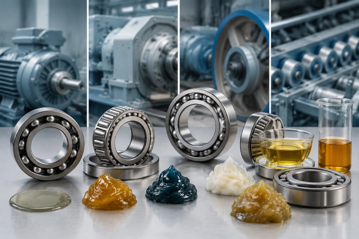 Lubrication requirements vary significantly between bearing types and operating conditions Application-specific lubrication parameters for different industrial bearing types
