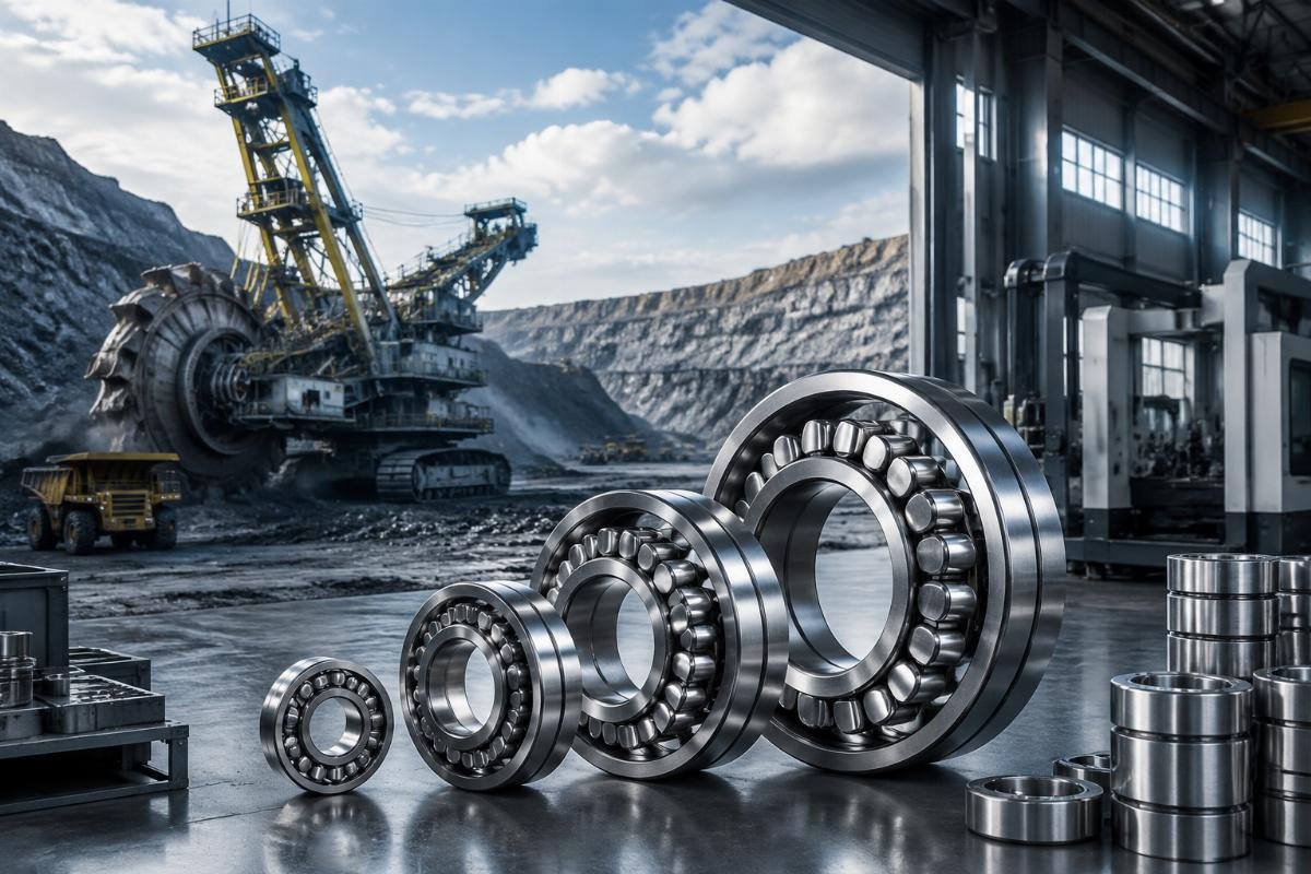 Mining bearing sourcing for Russian operations Heavy-duty spherical roller bearings for mining applications