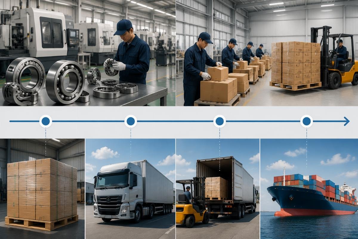 Bearing Delivery Timeline Example