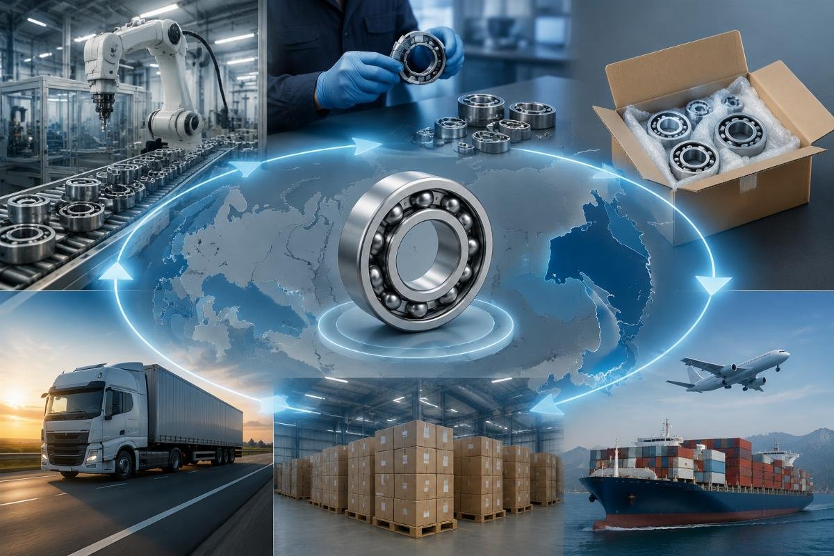 Reliable bearing sourcing steps for Russia and CIS Post-sanction bearing supply chain workflow for Russia and CIS buyers