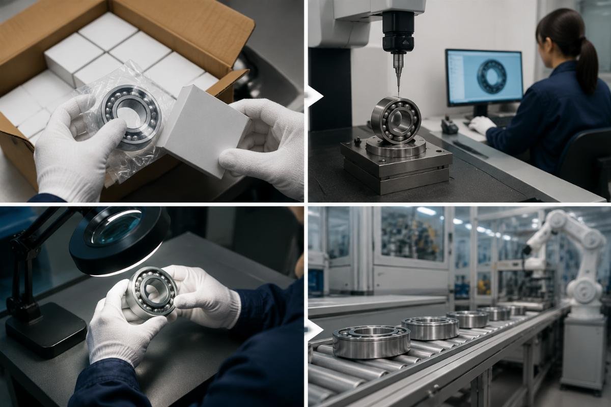 4-Layer Bearing Verification Process